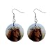   - Victorian Flower Girl Earrings Limited Edition Art Jewelry