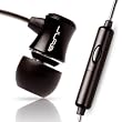 JBuds J3MS In-Ear Single Earphone style Headset with Microphone for iPhone / Android / BlackBerry / HTC / LG / Motorola / Palm / Samsung - Black