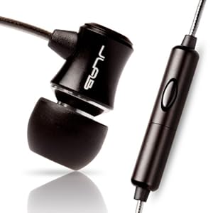 JBuds J3MS In-Ear Single Earphone style Headset with Microphone for iPhone / Android / BlackBerry / HTC / LG / Motorola / Palm / Samsung - Black JBuds J3MS In-Ear Single Earphone style Headset with Microphone for iPhone / Android / BlackBerry / HTC / LG / Motorola / Palm / Samsung - Black