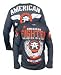 American Fighter Fly By Long Sleeve T-Shirt - Charcoal