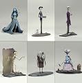 Corpse Bride Action Figure Series 2 Set