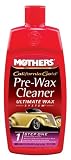 Mothers 07100 California Gold Pre-Wax Cleaner 16Oz, pack of 6