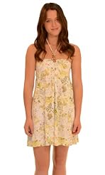 Bandeau Neck Keyhole Pleated Beaded Flared-Skirt Nylon/Rayon/Spandex Halter Knee Length  Dress