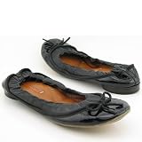 BCBG MAX AZRIA - BCBG Max Azria Langru Flats Black Womens