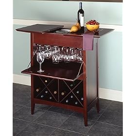 Wine Butler Glass Rack - Espresso