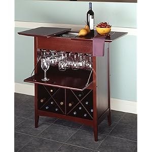 Wine Butler Glass Rack - Espresso