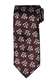 Texas A&M Tie - Texas A&M Maroon Necktie with TAM Logo