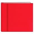 Snap-Load Scrapbook - Red (8x8")