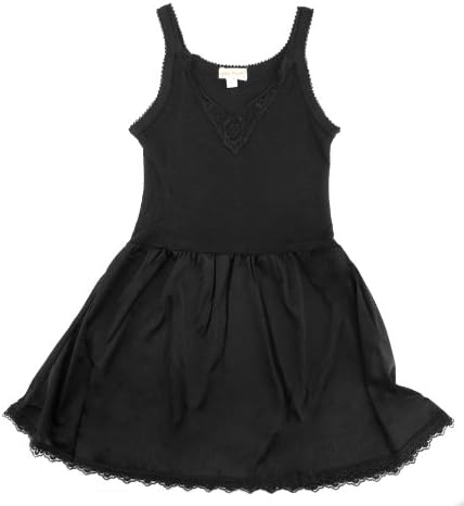 CoralKids Girls Cotton/Poly V Neck Non Cling Full Slip