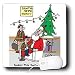 Rich Diesslins Cartoon Days of Christmas TCDC - Dale Hunt about Department Store Santas during Christmas - Mouse Pads