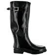 Ladies Black Diamante Wellington Boots Sizes 3-8 UK