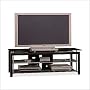 Bush Industries Midnight Mist VS44850-03 - Stand for flat panel - textured black - screen size: 60"