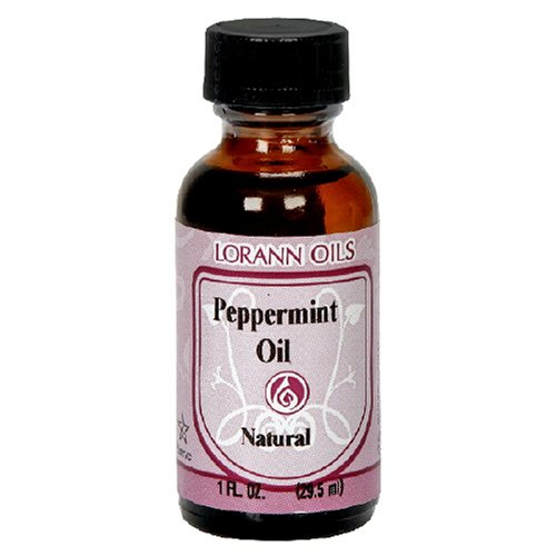 LorAnn Natural Flavoring Oils, Natural Peppermint Oil, 1-Ounce Bottles (Pack of 3) by LorAnn Oils