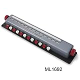 12-key Cell Counter - 16.34w X 3d X 2h, Additional Labeling Strips Included - Cell Counters