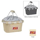 Arizona State Sun Devils NCAA Metro Basket (Tan) (Embroidered Logo)