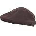 New 100% Wool Knit Ivy Driver Golf Cabbie Brown Cap Hat Small / Medium
