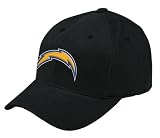 NFL Men's End Zone Structured Adjustable Hat - X012Z (San Diego Chargers, One Size Fits All)