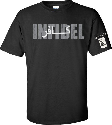 Black INFIDEL T-shirt - XL