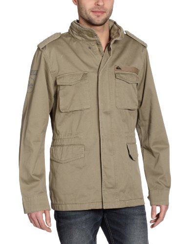 Quiksilver Herren Jacke Border Line, khaki, 52-54 (L), KMMJK163-