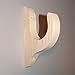 Poplar Drapery Rod Bracket for a 1-1/2