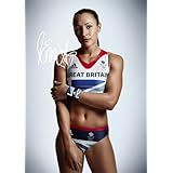 Jessica Ennis Signed PP Poster Photo Olympic Hero Gold Medal Winner Great Britain London Olympics A4 Size 21cm x 29.7cmby Jessica Ennis