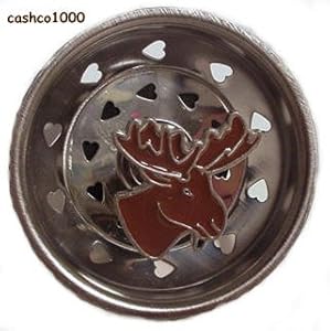 Enamel Kitchen Strainer Moose
