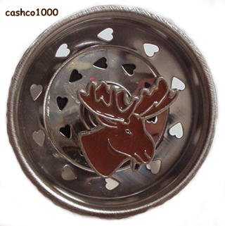 MOOSE Cabin LODGE Kitchen Sink STRAINER drain plug stopper home decor