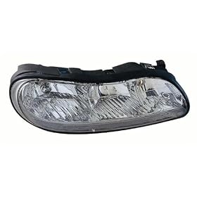Headlamp Assembly : MALIBU 04-05 4th VIN digit "N" (Classic) Right, Passenger Side