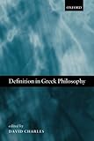 Definition in Greek philosophy