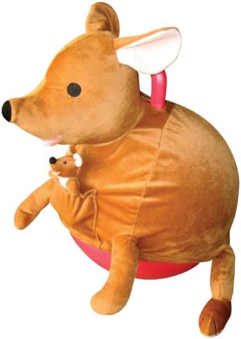 Charm Company Kangaroo Hopper Ball, Brown Brown