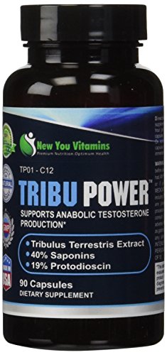 TribuPower Tribulus Terrestris Extract 900mg 90 Capsules 1 Bottle