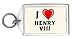 I Love Henry VIII Keychain