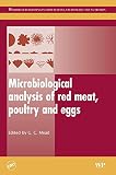 Microbiological analysis of red meat, poultry and eggs