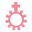 Finger Ring Rosary - Pink - MADE IN ITALY Finger Ring Rosary - Pink - MADE IN ITALY