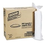 Dixie Plastic Lids for Dixie Sage Collection Hot Drink Cups, 8 oz., 1,000/Carton