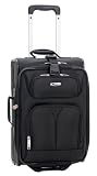 Delsey Helium Breeze Expandable Carry-on Suiter Trolley, 21 Raven Black