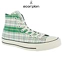 Converse All Star Punk Hi-Tops - White/ Green