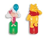 Pooh & Piglet Self Adhesive Coat Hooks