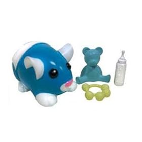 Zhu Zhu Pets Hamster Babies Pumpkin Light Orange Baby with Pink Diaper