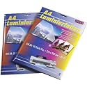 100 Stk. FILUX Laminierfolientaschen A4, 216 x 303mm, 2x 80 mic, Hochglanz