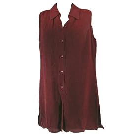 Buy Alfani Garnet Sleeveless Top by Alfani