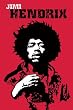 Jimi Hendrix (Red Background) Music Poster Print - 24" X 36"