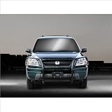 03-08 Honda Pilot Black Horse Black Grill Guard Free Installation in New York by Black Horse