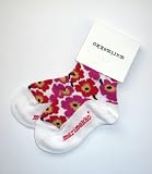 マリメッコ(marimekko)/ Unikko sukat　19-21(12.0cm〜13.0cm) ソックス（レッド/ホワイト） キッズ タイツ