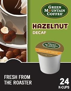 Green Mountain Coffee Hazelnut Decaf K-cup Portion Pack For Keurig K-cup Brewers 24-count by Green Mountain