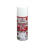 アサヒペン カラーサビ鉄用スプレー 300ML 白
