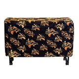 Two Dogs Designs 96 Log Rack Cover - Banana Leaves