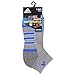 adidas Men's Climalite II Low Cut Socks (2 Pack), One Size, Grey/Onix-Grey Marl/Blue/White