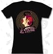 Atticus Clothing Womens Juniors Fitted DEVIL T Shirt - Black Atticus Clothing Womens Juniors Fitted DEVIL T Shirt - Black