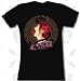 Atticus Clothing Womens Juniors Fitted DEVIL T Shirt - Black